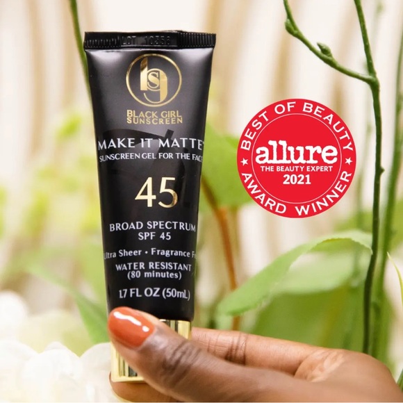 Black Girl Sunscreen Make It Matte Sunscreen Gel SPF 45 - Picture 7 of 7